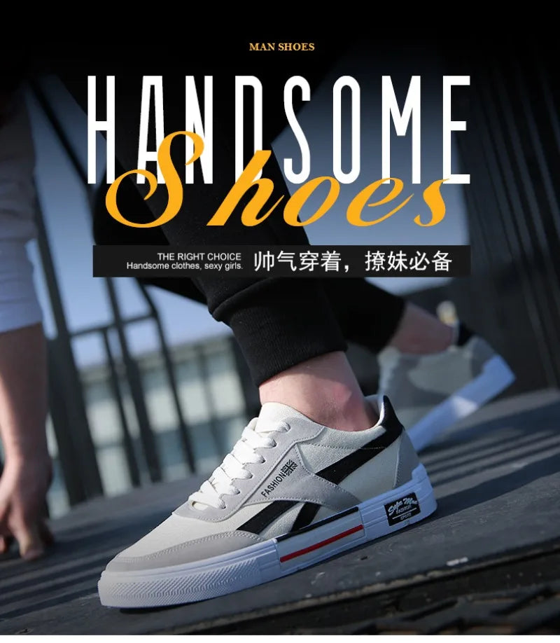 Men's Breathable Sneakers Outdoor Trendy Shoes