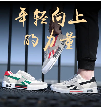 Men's Breathable Sneakers Outdoor Trendy Shoes