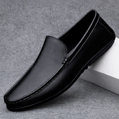 Genuine Leather Men’s Loafers Casual Shoes