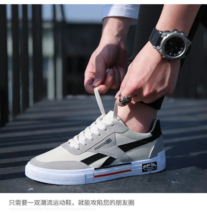 Men's Breathable Sneakers Outdoor Trendy Shoes