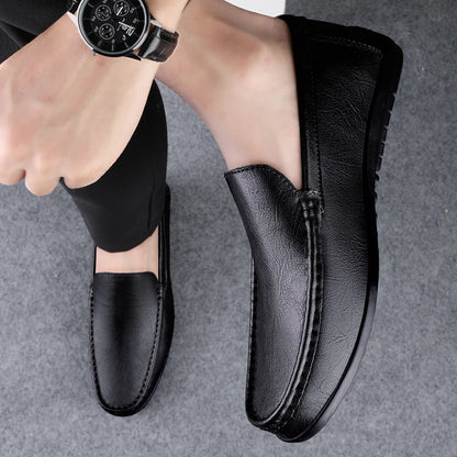 Genuine Leather Men’s Loafers Casual Shoes